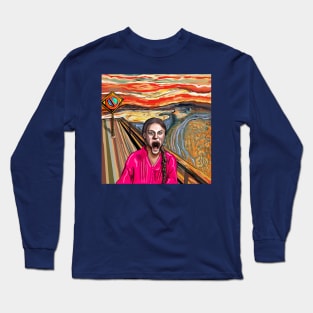 Scream: Climate Change - Greta Thunberg Long Sleeve T-Shirt